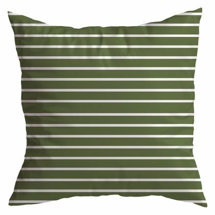 Imagem de Kit 4 Capas De Almofadas Decorativas Para Sofá Xadrez Cor Verde