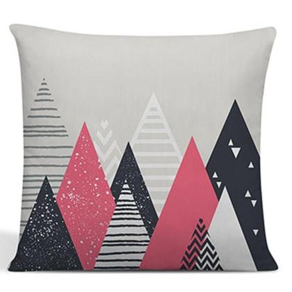 Imagem de Kit 4 Capas Para Almofadas Decorativas Juma Oxford 100% Poliéster - Hello Rosa