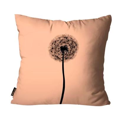 Imagem de Kit 4 Capas para Almofadas Mdecore Dente Leao Rosa 45x45cm