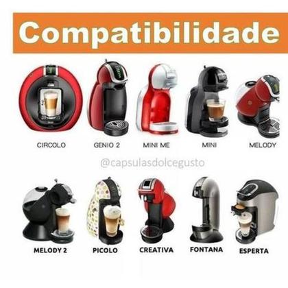 Imagem de Kit 4 capsula de cafe com colher dolce gusto