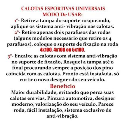 Imagem de Kit 4 Carlota Aro 14 Gm Celta Cobalt Meriva 2012 13 2014