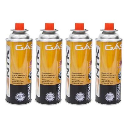 Imagem de Kit 4 Cartuchos de Gás Campgás  Nautika
