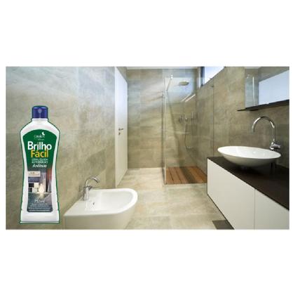 Imagem de Kit 4 Cera Liquida para Piso 750ml Ardosia Brilho Facil