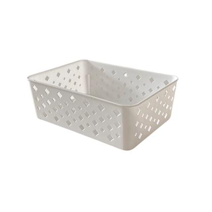 Imagem de Kit 4 Cestos Multiuso Organizador Empilhável Gaveta 19x14x6