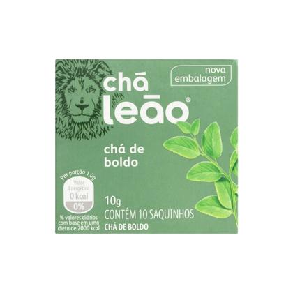 Imagem de Kit 4 Chá Leão Boldo 10 Sachês 10g
