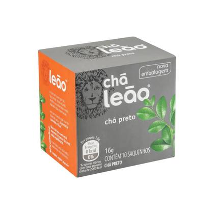 Imagem de Kit 4 Chá Leão Preto 10 Sachês 16g