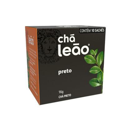 Imagem de Kit 4 Chá Leão Preto 10 Sachês 16g