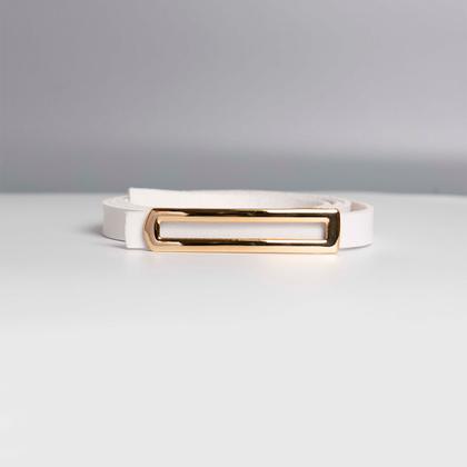 Imagem de Kit 4 Cinto Feminino Fino Elegante material sintético Social