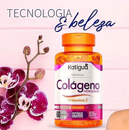 Imagem de Kit 4 Colágeno Hidrolisado + Vitamina C 60 Capsulas. Katigua