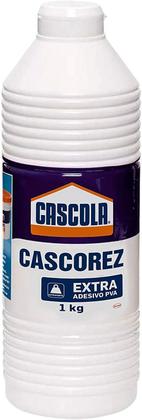 Imagem de Kit 4 Colas branca Cascorez Líquida Madeira Extra Adesivo 1kg pva