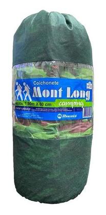Imagem de Kit 4 Colchonete Solteiro Camuflado Verde 190x60- Mont Long