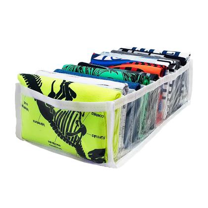 Imagem de Kit 4 Colmeia Organizador de Gaveta para Bermudas, Camisetas Juvenis, Roupa Infantil