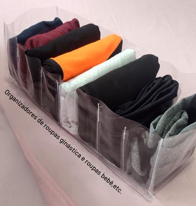 Imagem de kit 4  Colmeia Organizadora Transparente sem bordas 