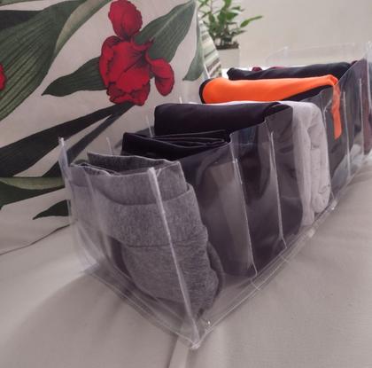 Imagem de kit 4  Colmeia Organizadora Transparente sem bordas 