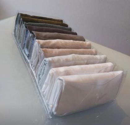 Imagem de kit 4  Colmeia Organizadora Transparente sem bordas 