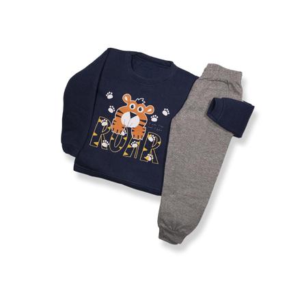 Imagem de Kit 4 Conjunto Moletom Infantil Inverno Roupa De Frio Menino E Menina