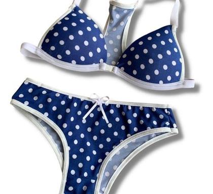 Imagem de Kit 4 Conjuntos Menina Moça Top Nadador Estampado Algodão