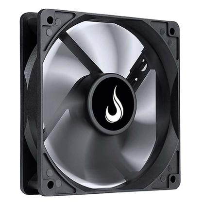 Imagem de Kit 4 Cooler Fan Rise Mode 120mm 12v Preto - RM-BK-01-FB