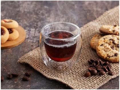 Imagem de Kit 4 Copos De Vidro Duplo Bebida Quente E Fria 80ML