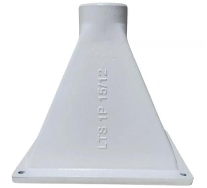 Imagem de Kit 4 Corneta Lts 1512 Rosca Lente 15-12 Boca Jarro Paredão