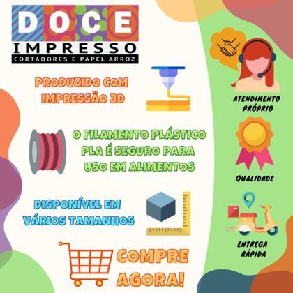 Imagem de Kit 4 cortadores Dia dos Avós Vovó Vovô Frases Fofas