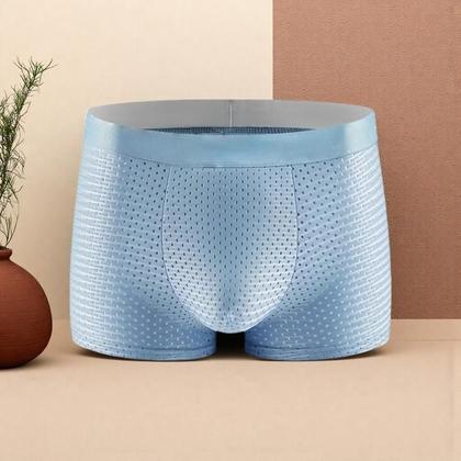 Imagem de Kit 4 Cuecas Box Boxer Respirável Masculino Atacado Revenda Cueca Adulto Elástico Confortável