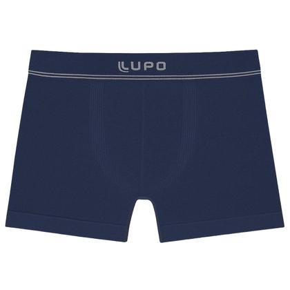 Imagem de Kit 4 Cuecas Lupo Boxer Microfibra Sem Costura Original Box Atacado Sem Atrito Esporte Anatômica