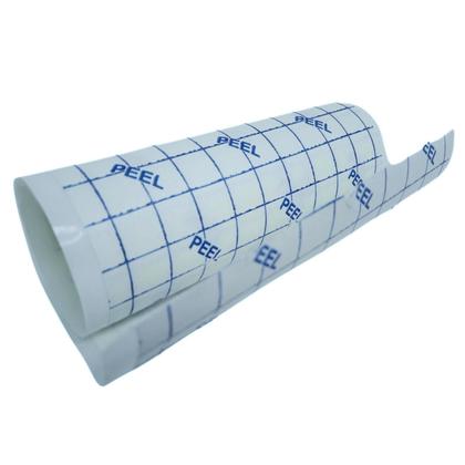 Imagem de Kit 4 Curativo Hidrocoloide + 1m Filme Adesivo Transparente Proteção Pele