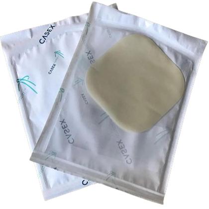 Imagem de Kit 4 Curativo Hidrocoloide + 1m Filme Adesivo Transparente Proteção Pele