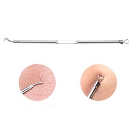 Imagem de Kit 4 Curetas Remove Cravos Espinhas Aço Inox - Kiss She