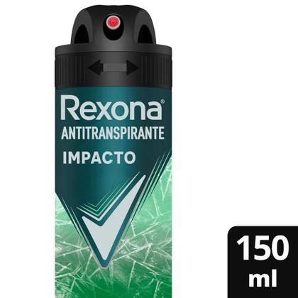 Imagem de Kit 4 Desodorantes Rexona Motionsense Men Antitranspirante Aerossol Impacto 150ml