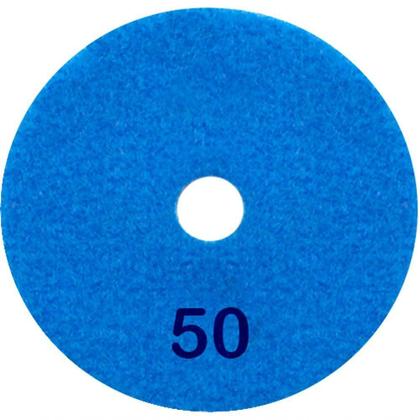 Imagem de Kit 4 Disco Lixa Polimento úmido Mármore 10 Cm Grão 50