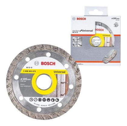 Imagem de Kit 4 Discos Diamantados 105mm Turbo Serra Mármore Bosch