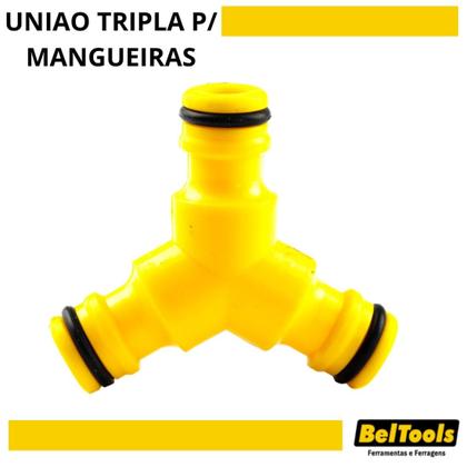 Imagem de KIT 4 Engate Rápido 1 Derivação Em Y E 1 BICO P/ MANGUEIRA