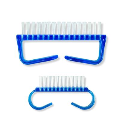 Imagem de Kit 4 Escovinhas Manicure Pedicure Limpeza Higiene de Unhas Nail Art Nail Designer SPA dos Pes Cuidados com as Unhas Higienização