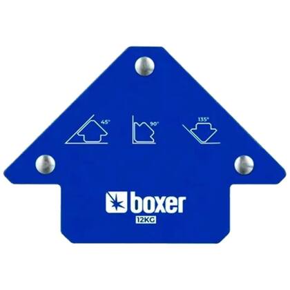 Imagem de Kit 4 Esquadro Magnético Para Solda 12kg - Boxer