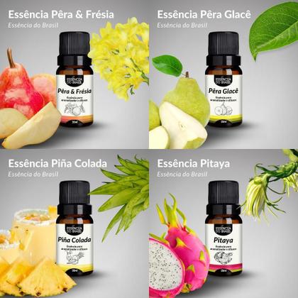 Imagem de Kit 4 Essências Premium 10Ml - Doce Harmonia