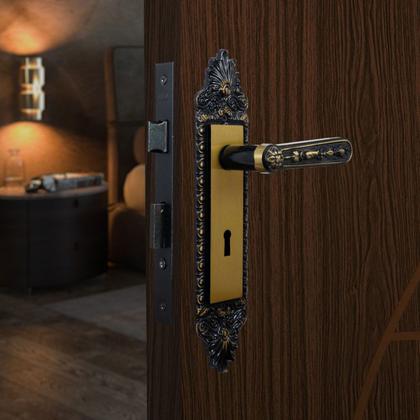 Imagem de Kit 4 Fechadura - 2 Interna + 2 WC Colonial Alavanca - MGM