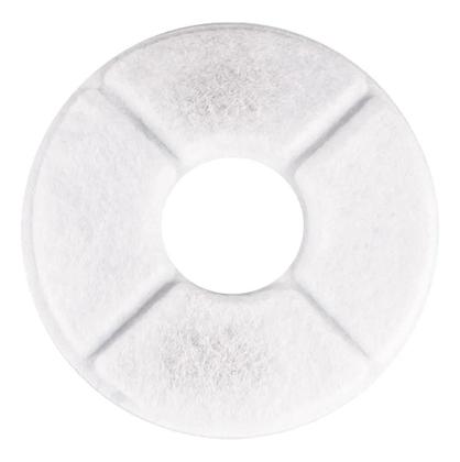 Imagem de Kit 4 Filtro De Fonte De Água Gato Cão Pet Refil Redondo Bebedouro Substituição Pwd-6