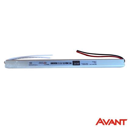 Imagem de Kit 4 Fonte Driver Slim 12v 36w 3a Fita Led Perfil Led Bivolt