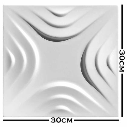 Imagem de Kit 4 Formas 3d Abs - Maral 30x30 cm Placa Gesso Cimento