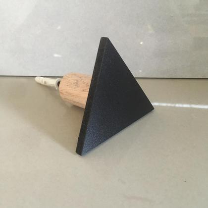 Imagem de Kit 4 Ganchos de parede MDF laminado Triângulo