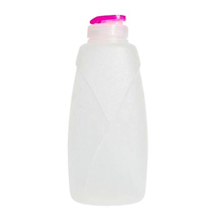 Imagem de Kit 4 Garrafa de Agua Para Geladeira 1,8 Litro Gelada 1800ml Alto Relevo Modelo Frutas Transparente Cozinha Arcaplast