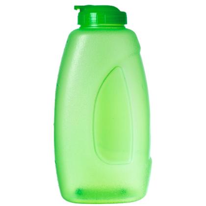 Imagem de Kit 4 Garrafa de Agua Para Geladeira Modelo Quality Lummar 2 Litros Graduada Retangular Colorida ou Transparente 2000ml