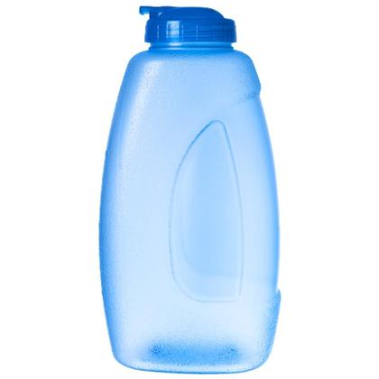 Imagem de Kit 4 Garrafa de Agua Para Geladeira Modelo Quality Lummar 2 Litros Graduada Retangular Colorida ou Transparente 2000ml