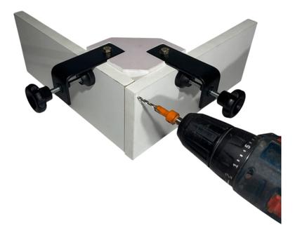 Imagem de Kit 4 Grampo Sargento Angular 90graus Marceneiro Cantoneira