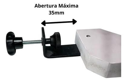 Imagem de Kit 4 Grampo Sargento Angular 90graus Marceneiro Cantoneira