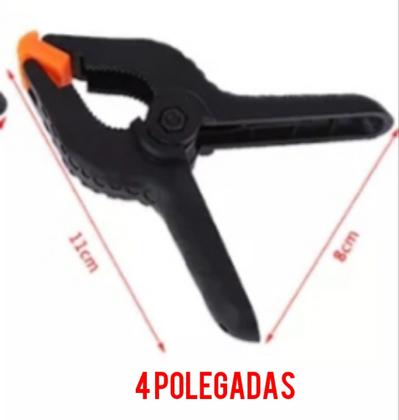 Imagem de Kit 4 grampos de 4 polegadas