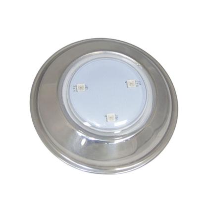 Imagem de Kit 4 Hiper Led 6W Luz Azul Inox 316L E Fonte 2A