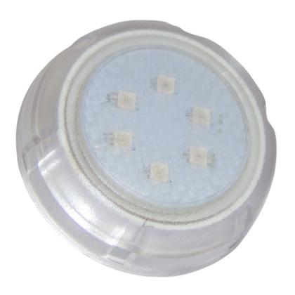 Imagem de Kit 4 Hiper LED Piscina 9W RGB Policarbonato Alvenaria